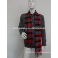 Wholesale China Plaid Luxurious Scarves 100% Cashmere Scarf Wholesale